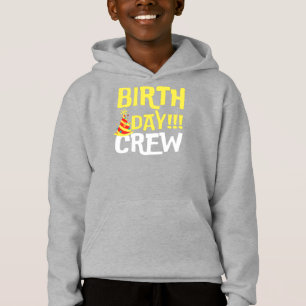Crew Hoodie från födelsedagen T Shirt