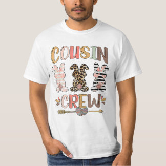Crew Leopard Påskhare Rabbit T Shirt