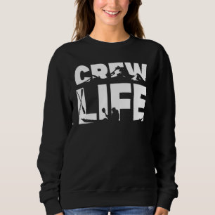 Crew Life Rving Crew Rowers T Shirt