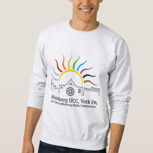 Crew Nacke Heidelberg Sweatshirt (Framsida)