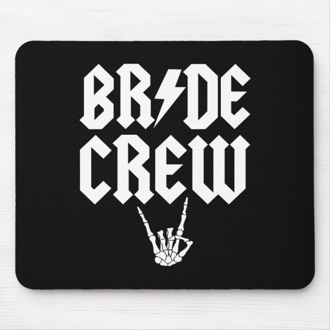 Crew Rock N Roll Gothic Halloween Bachelorette Par Musmatta (Framsidan)