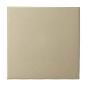 Crewel Stitch Tan Square Kitchen and Bathroom Kakelplatta