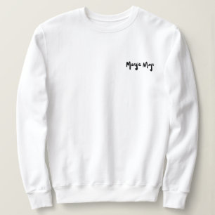 Crewneck för Margie majhäfte tröja