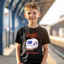 CRH380BL China Electric Tåg T Shirt