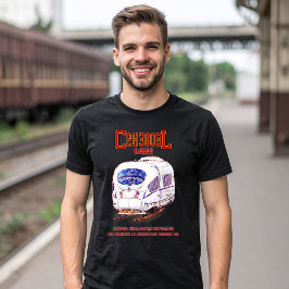 CRH380BL China Electric Tåg T Shirt