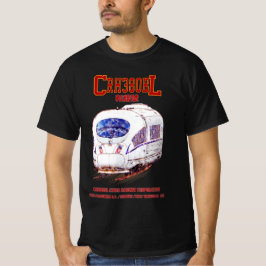 CRH380BL China Electric Tåg T Shirt