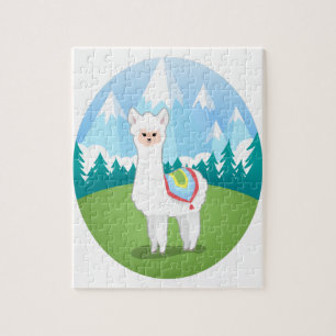 Cria alpacaen pussel