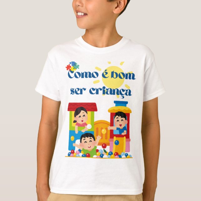 Criança T Shirt (Framsida)