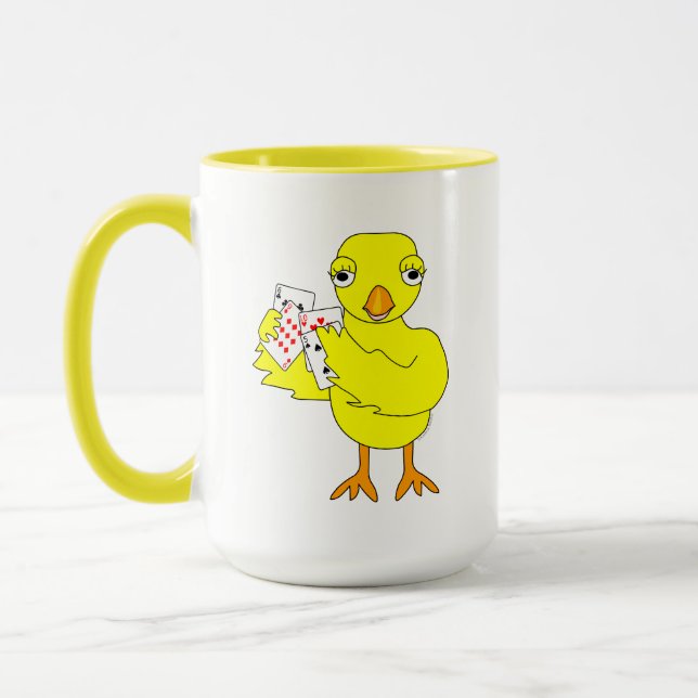 Cribbage Chick Mugg (Vänster)