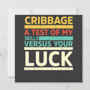 Cribbage Ett Test Av Mina Färdigheter Versus Tur C Inbjudningar