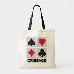 Cribbage hänger lös - välj stil & färga tygkasse