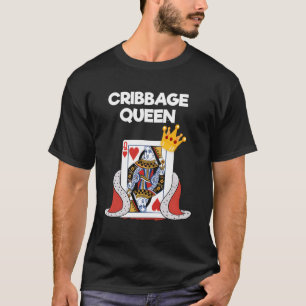 Cribbage Hoodie Shirt Funny Cribbage Queen Player T