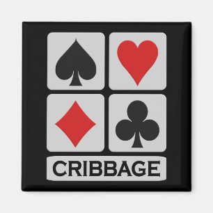 Cribbage magnet
