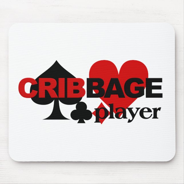 Cribbage Player mousepad Musmatta (Framsidan)