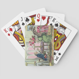 Cribbage som publiceras av Thomas McLean, London Spel Kort