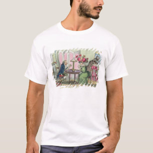 Cribbage som publiceras av Thomas McLean, London T-shirt