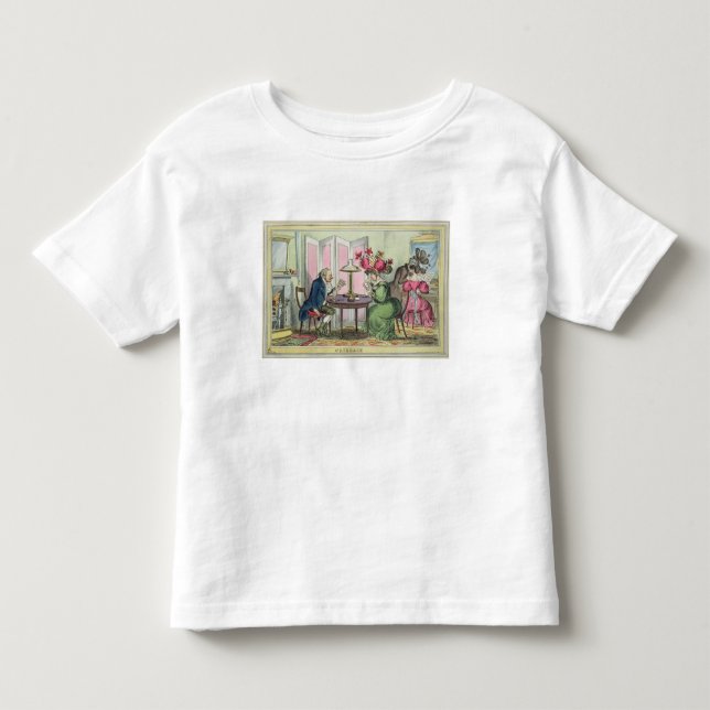 Cribbage som publiceras av Thomas McLean, London Tee (Framsida)