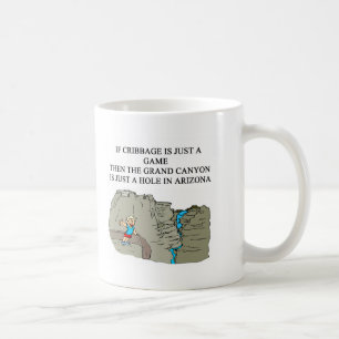 CRIBBAGE-spelare Kaffemugg