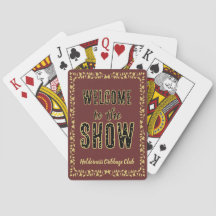 Cribbage Välkommen till showen Personlig maron