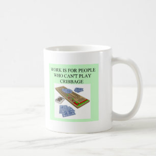 cribbagespelare kaffemugg