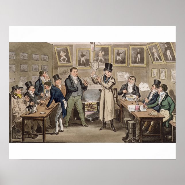 Cribbs Parlor: Tom presenterade Jerry och Logic t Poster (Framsidan)