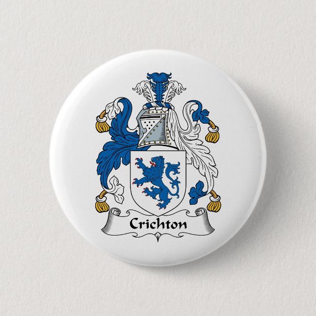 Crichton familjvapensköld knapp (Framsida)