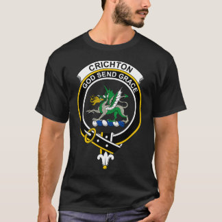 Crichton Vapensköld Tartan Klan Scottish Klan T Shirt
