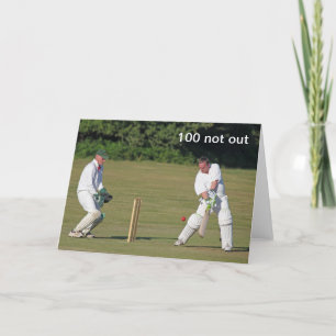 Cricket 100-årskort kort