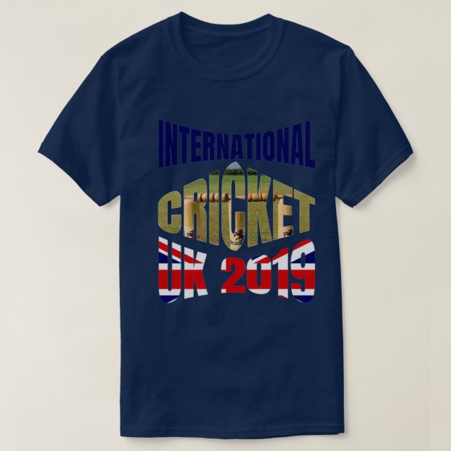 Cricket 2019 t shirt (Design framsida)