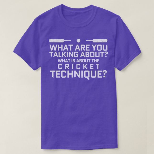 cricket 3 t shirt (Design framsida)