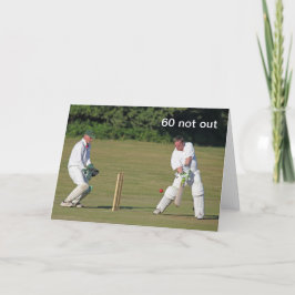 Cricket 60-årskort kort
