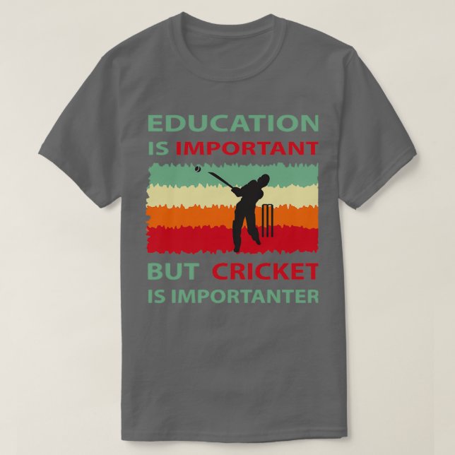 Cricket Active TShirt Classic TShirt T Shirt (Design framsida)