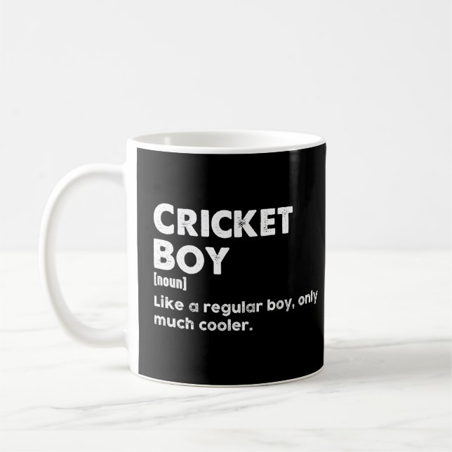 Cricket Älskare Kaffemugg (Vänster)