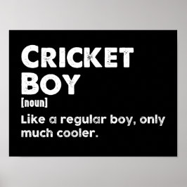 Cricket Älskare Poster