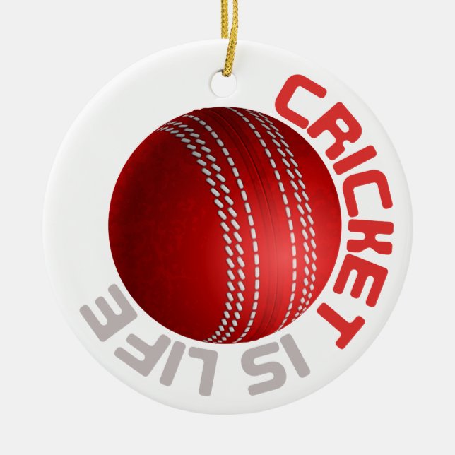 Cricket är Life Julgransprydnad Keramik (Framsidan)