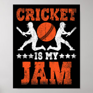Cricket är min grej Cricket Poster