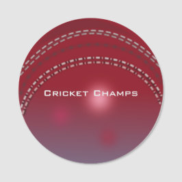 Cricket Boll Design Namn bricka Namnbricka