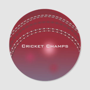 Cricket Boll Design Namn bricka Namnbricka