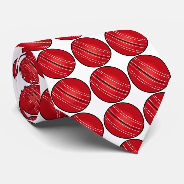Cricket Boll Neck Tie Slips (Rullad)