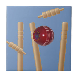 Cricket Boll och påsarna. Kakelplatta