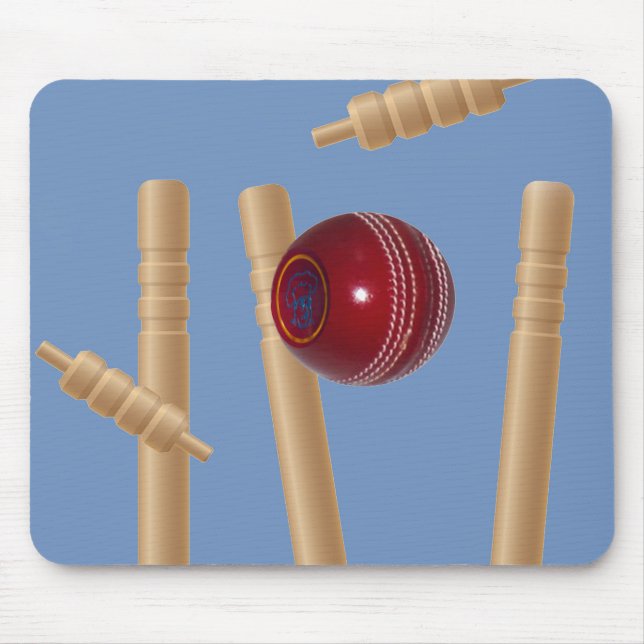 Cricket Boll och påsarna. Musmatta (Framsidan)