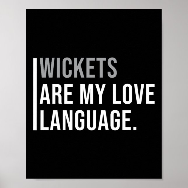 Cricket Bowlers Meme Citat  Poster (Framsidan)