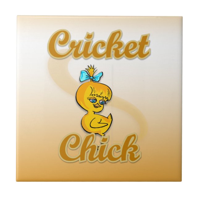 Cricket Chick Kakelplatta (Framsidan)