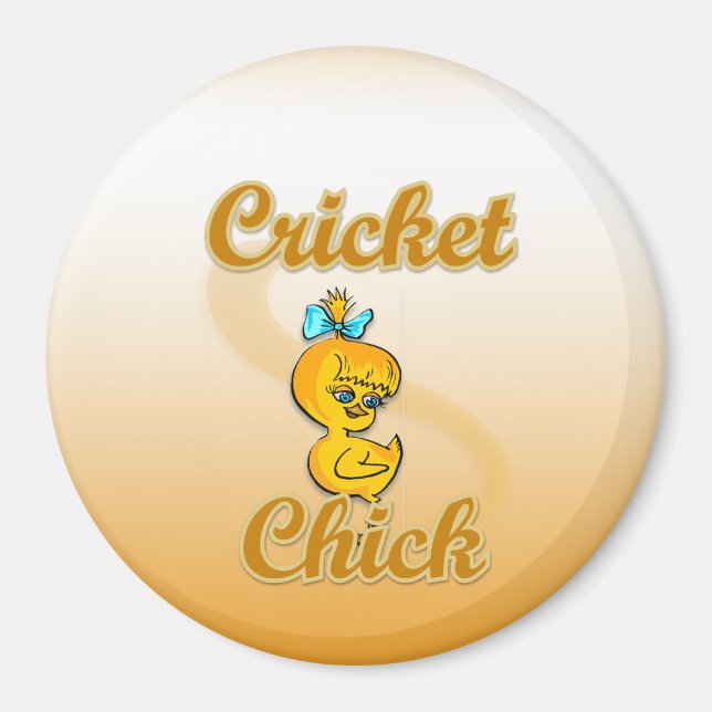 Cricket Chick Magnet (Framsidan)