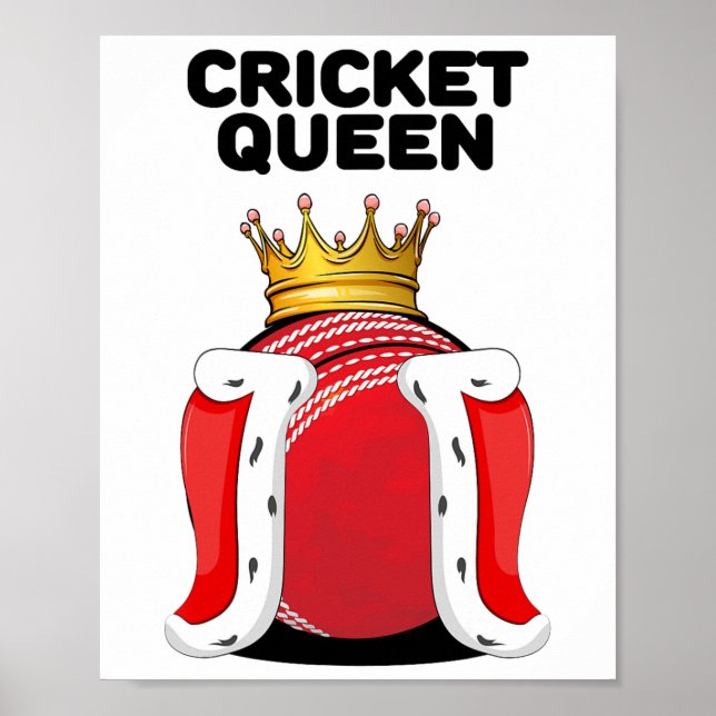 Cricket-citat Cricket-språk Cricket- spelande Cric Poster (Framsidan)