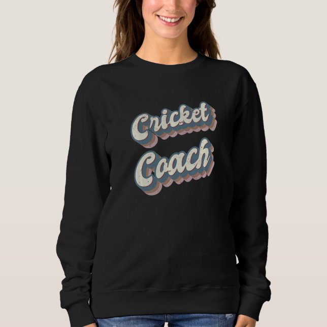 Cricket Coach T Shirt (Framsida)