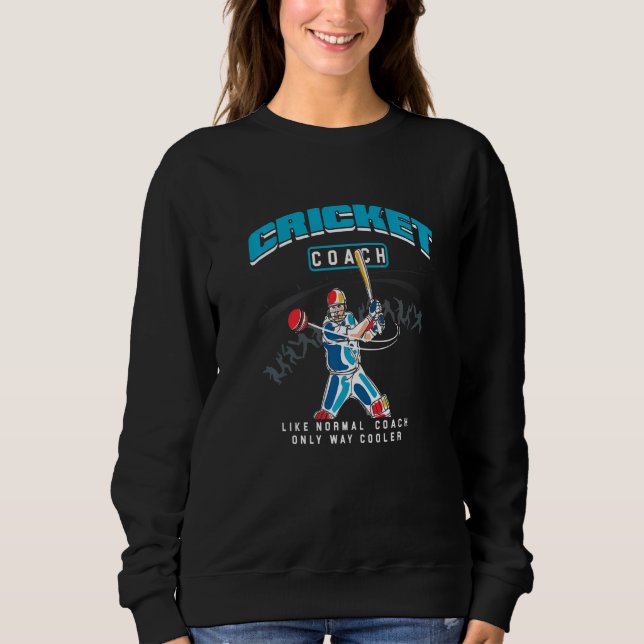 Cricket Coach Team Player Cricketer Bowlareare Pit T Shirt (Framsida)