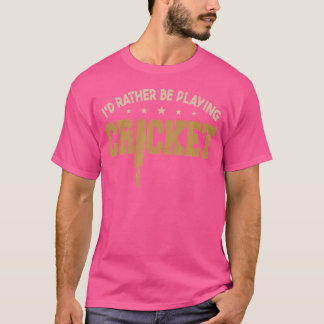 Cricket Cricket Player T Shirt