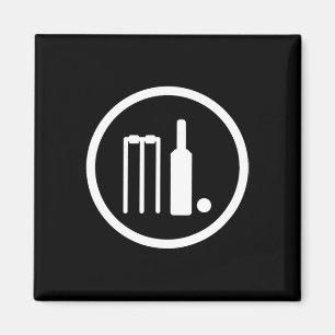 Cricket Cricketspelare Cricketspelare Indien Pakis Magnet