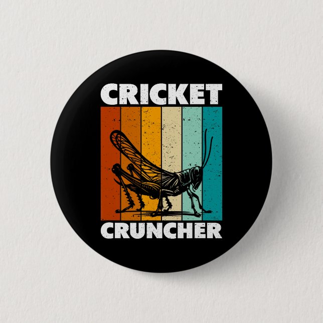 Cricket Cruncher  Knapp (Framsida)